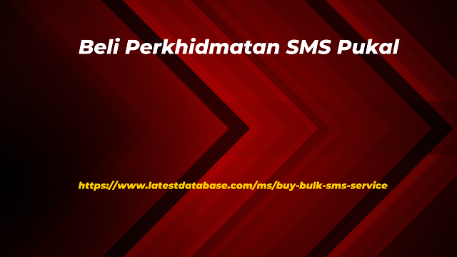 Beli Perkhidmatan SMS Pukal