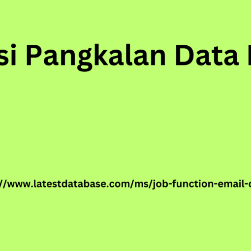 Fungsi Pangkalan Data E-mel