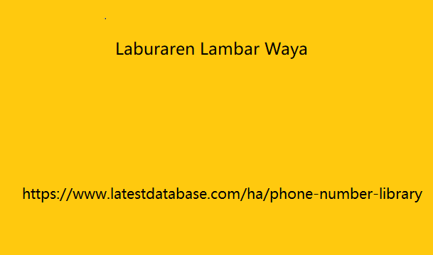 Laburaren Lambar Waya