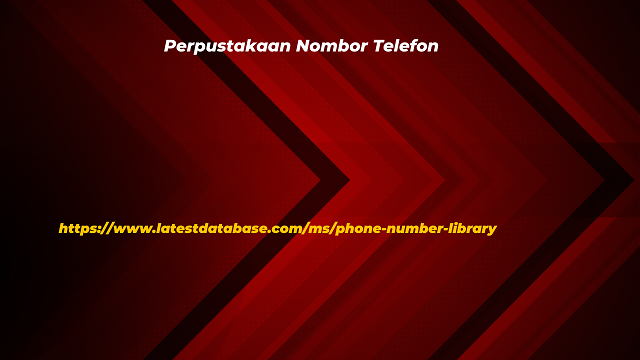 Perpustakaan Nombor Telefon