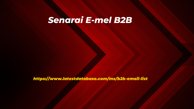 Senarai E-mel B2B