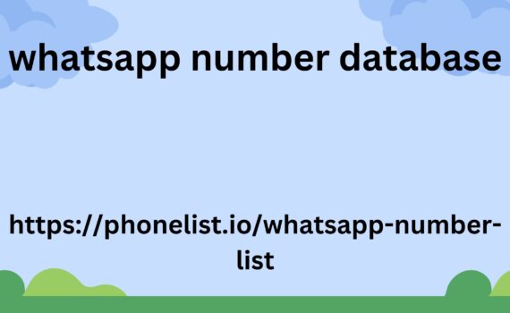 whatsapp number database